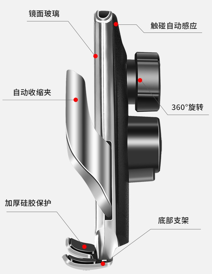 2022最新外觀設(shè)計——汽車手機支架設(shè)計！