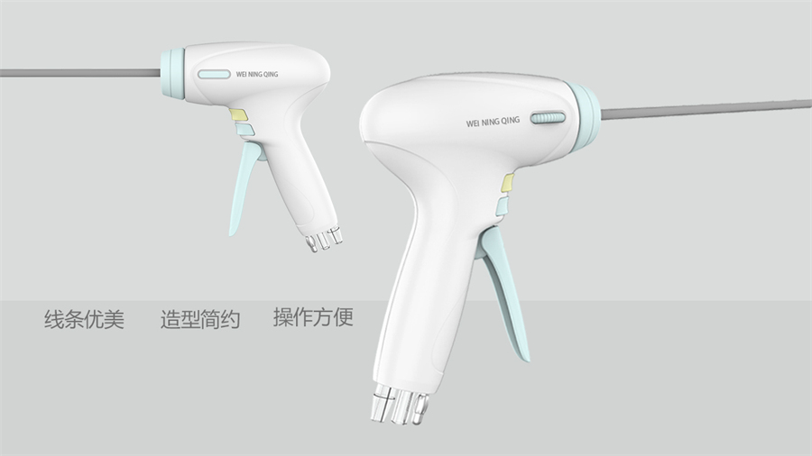 電鉤沖洗器產(chǎn)品設(shè)計(jì)，醫(yī)療設(shè)備工業(yè)設(shè)計(jì)案例